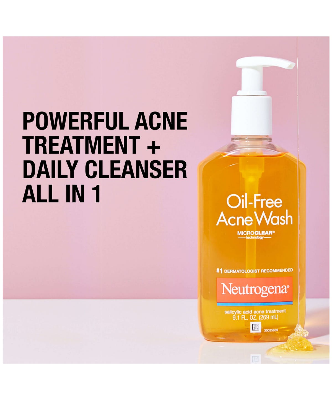 Picture of Neutrogena Oil-Free Acne Wash 177ml