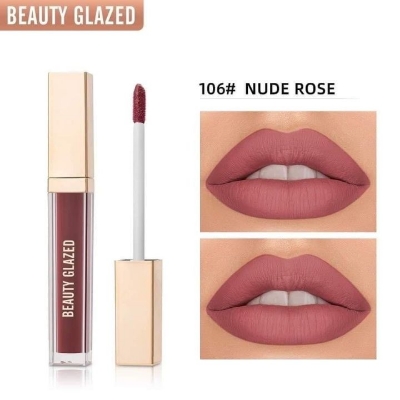 Picture of BEAUTY GLAZED True Matte Liquid Lipstick--#106 - Nude Rose
