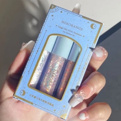 Picture of HERORANGE Magic Star River Streamer Glitter Eye shadow Set