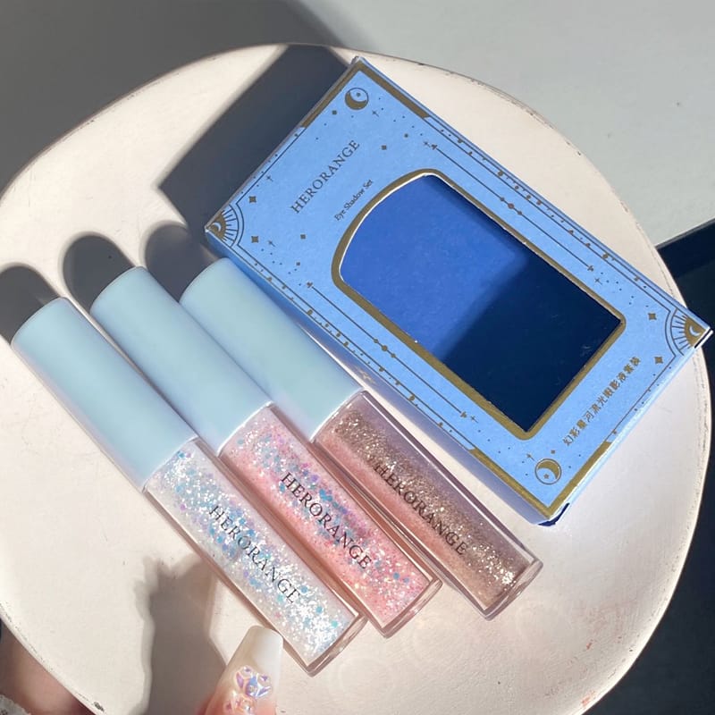 Picture of HERORANGE Magic Star River Streamer Glitter Eye shadow Set