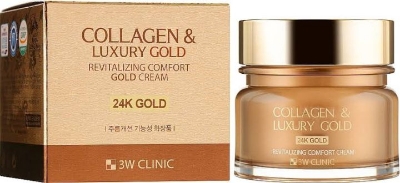 Picture of KOREAN COSMETICS 3W Clinic Collagen & Luxury Gold Cream 100ml