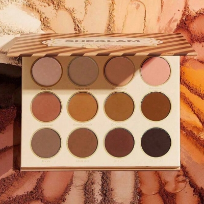 Picture of SHEGLAM Smart Cookie Palette 12-Clolor Shimmer Matte Eyeshadow Palette Warm Brown Smoky Eyes Long Lasting Ultra Pigmented Soft Smooth Blendable Eyeshadow