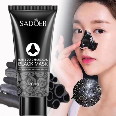 Picture of SADOER Bamboo Charcoal Deep Cleaning Black Mask – 60g