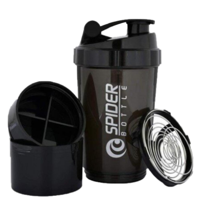 Picture of Stay Hydrated and Energized with the Spider Shaker Bottle Perfect for Gym - A Convenient Way to Mix Protein Shakes and Keep Going Through Your Workouts