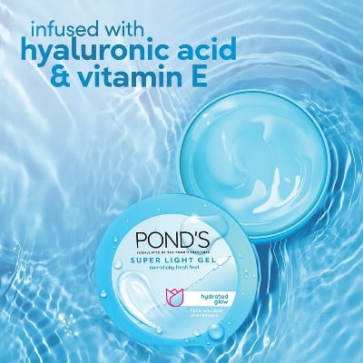 Picture of Ponds Super Light Gel with Hyaluronic Acid + Vitamin E - 50ml