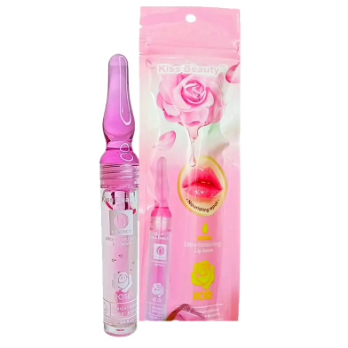 Picture of Kiss Beauty Lip Serum Essence Ultra Moisturising Rose 5ml