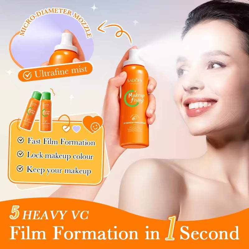 Picture of SADOER waterproof long lasting hydrating 5 heavy vc setting makeup spray-150ml