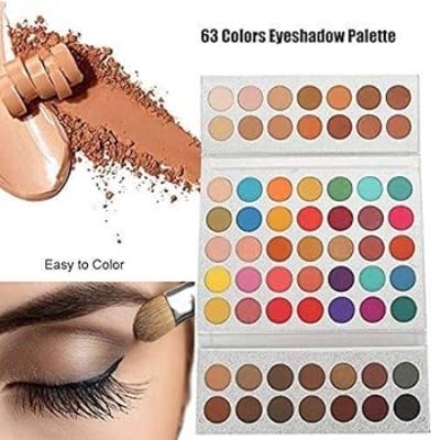 Picture of Beauty Glazed Gorgeous Me 63 Colors eyeshadow pallete Glitter Makeup Matte Eye shadow make up palette