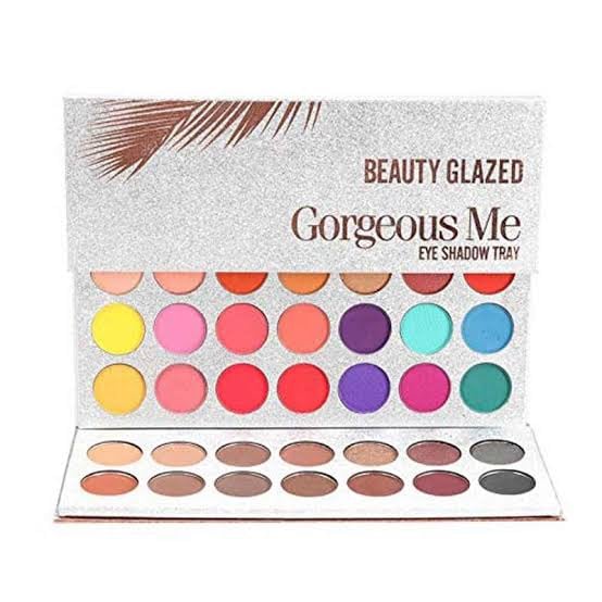 Picture of Beauty Glazed Gorgeous Me 63 Colors eyeshadow pallete Glitter Makeup Matte Eye shadow make up palette