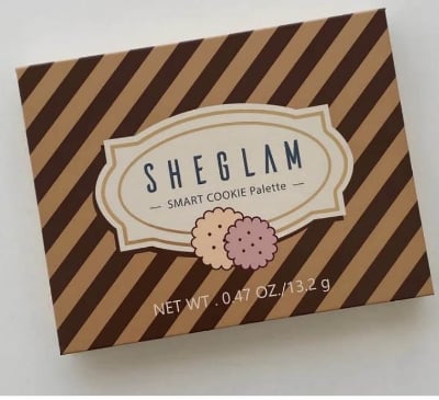 Picture of SHEGLAM Smart Cookie Palette 12-Clolor Shimmer Matte Eyeshadow Palette Warm Brown Smoky Eyes Long Lasting Ultra Pigmented Soft Smooth Blendable Eyeshadow