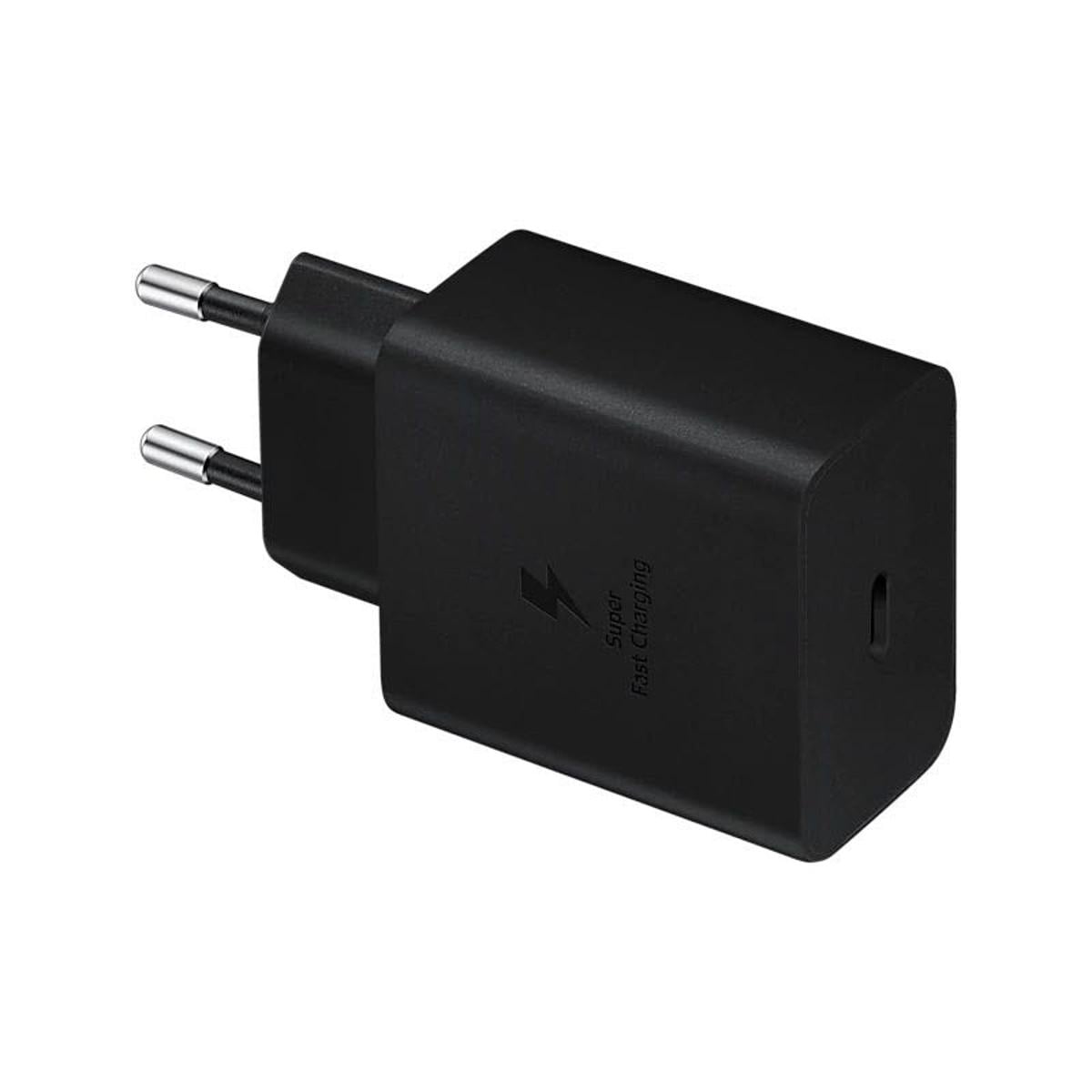Picture of Original Samsung 45W PD Charger  Type-C To Type-C Travel Adapter(Only Adapter) Black