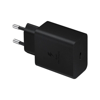 Picture of Original Samsung 45W PD Charger  Type-C To Type-C Travel Adapter(Only Adapter) Black