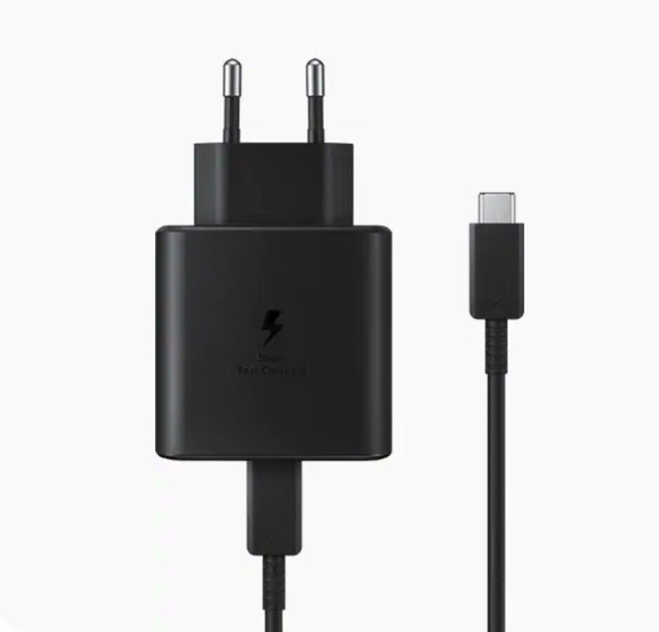 Picture of Original Samsung 45W PD Charger  Type-C To Type-C Travel Adapter(Only Adapter) Black