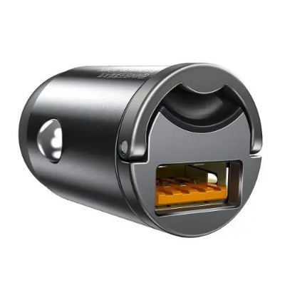 Picture of Baseus Tiny Star Mini Quick Charge 30W Car Charger Grey