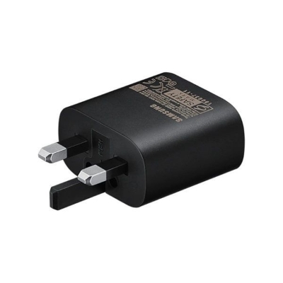 Picture of High-Performance - Samsung USB-C 25W PD Adapter (3 PIN)-EU version - Must Have - Easy to Use - Effortless Usage Black