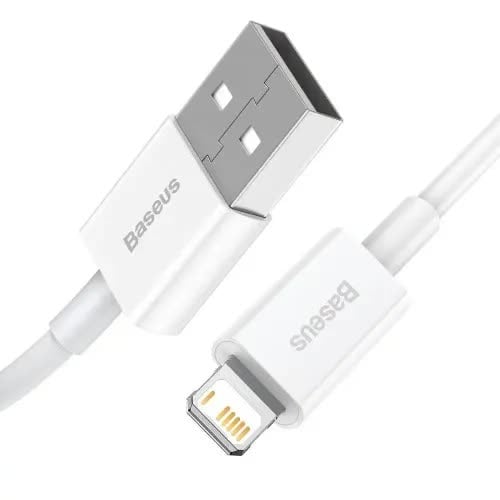 Picture of Baseus Superior Series Fast Charging USB to iP 2.4A Data Cable White