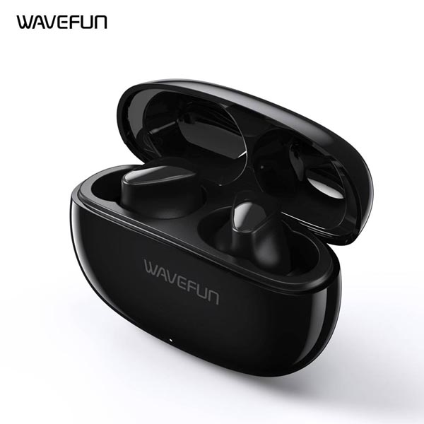 Picture of Wavefun Rock Wireless Earbuds Black