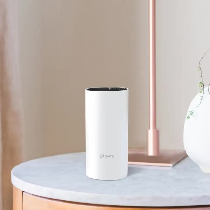 Picture of Deco M4 (Single Pack) Whole Home Mesh Wi-Fi System AC1200 Dual-Band Router White