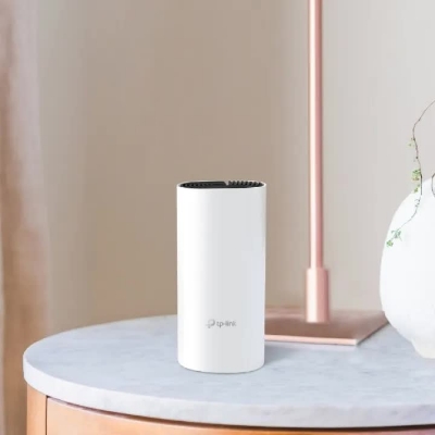 Picture of Deco M4 (Single Pack) Whole Home Mesh Wi-Fi System AC1200 Dual-Band Router White