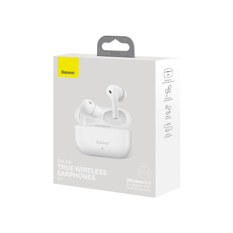 Picture of Baseus Encok True Wireless Earphones W3 White