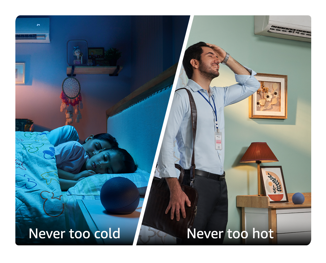 Picture of Echo Dot 5Th Gen Smart Speaker With Bigger Sound - Motion Detection - Temperature Sensor And Alexa - Blue 