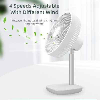 Picture of Awei F23 Mini Portable USB Rechargeable Desk Fan Black