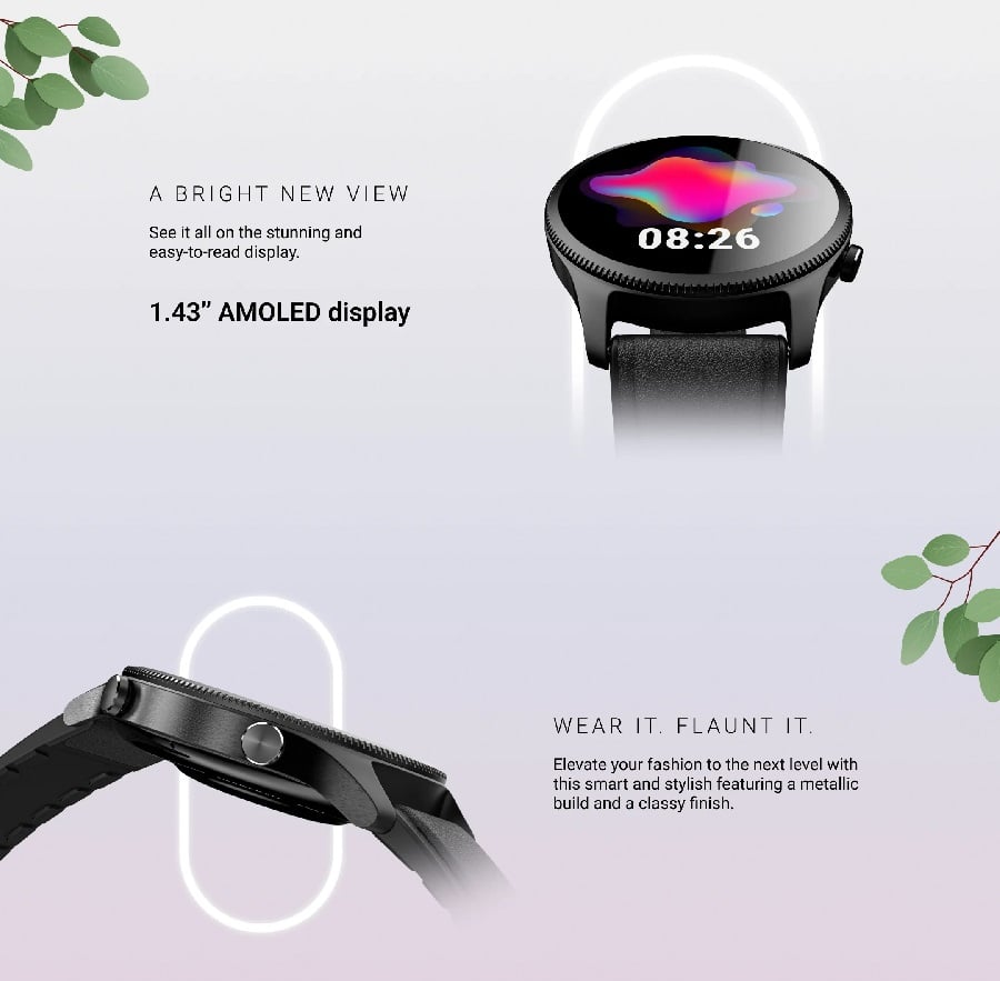 Picture of Noise NoiseFit Halo Calling Smartwatch With 1.43" Amoled Display 