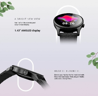 Picture of Noise NoiseFit Halo Calling Smartwatch With 1.43" Amoled Display 