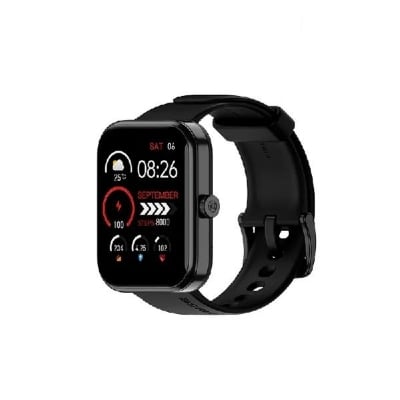 Picture of Exceptional Quality - Noz Colorfit Pulse 2 Max Calling Smartwatch-Jet Black - Break Trend - Easy to Use Black