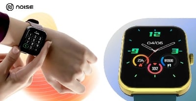 Picture of Exceptional Quality - Noz Colorfit Pulse 2 Max Calling Smartwatch-Jet Black - Break Trend - Easy to Use Black