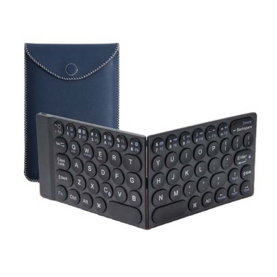 Picture of WiWU Fold Mini Keyboard Foldable Wireless Rechargeable Keyboard Black