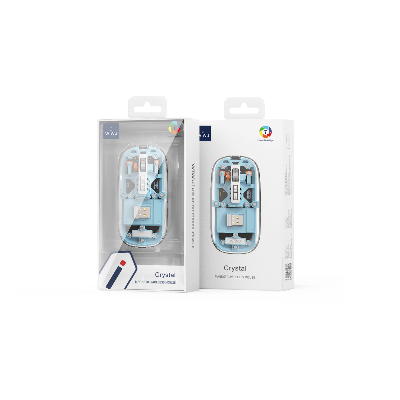 Picture of WIWU Crystal Transparent Wireless Mouse 2.4G 