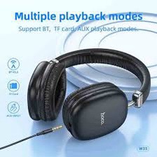 Picture of HOCO RECHARGEABLE 40H WIRELESS HEADPHONES - Black Black