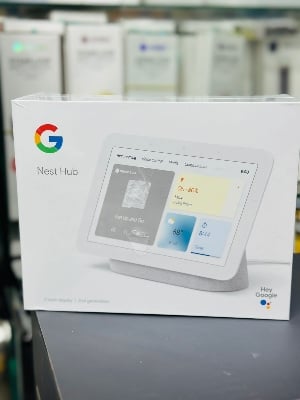 Picture of Google Nest Hub 2nd Generation Smart Speaker (Charcoal) with Smart Home Display And Google Assistant 