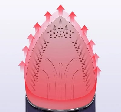 Picture of Xiaomi Mijia Lofans Cordless Steam Iron Wireless Electric Iron YD-012V 2000W Purple Purple