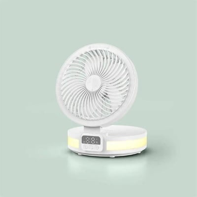 Picture of WiWU FS05 Carter Circulating Fan Foldable Rechargeable 4000mAh Battery 