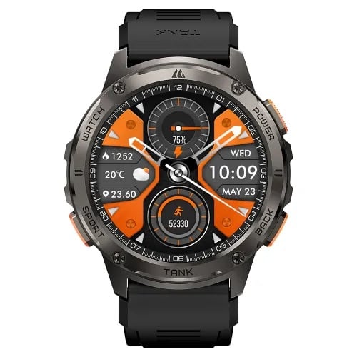 Picture of Kospet Tank T3 Rugged Bluetooth Calling Smartwatch Black
