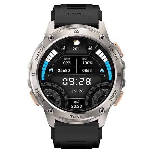 Picture of Kospet Tank T3 Rugged Bluetooth Calling Smartwatch Black