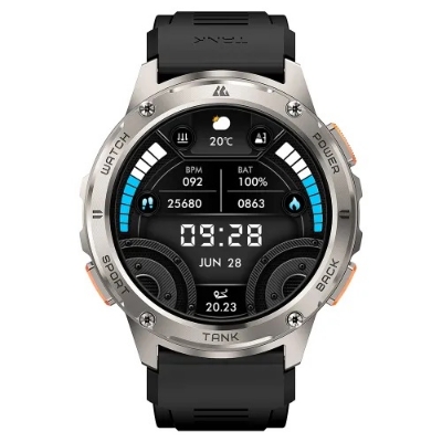 Picture of Kospet Tank T3 Rugged Bluetooth Calling Smartwatch Black