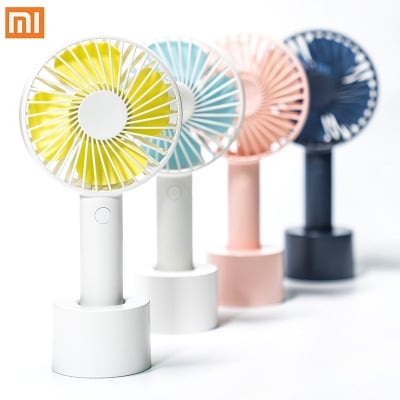 Picture of Xiaomi solove N9P Mini Portable Fan with 2000mAh Battery - Blue / White / Green / Pink 
