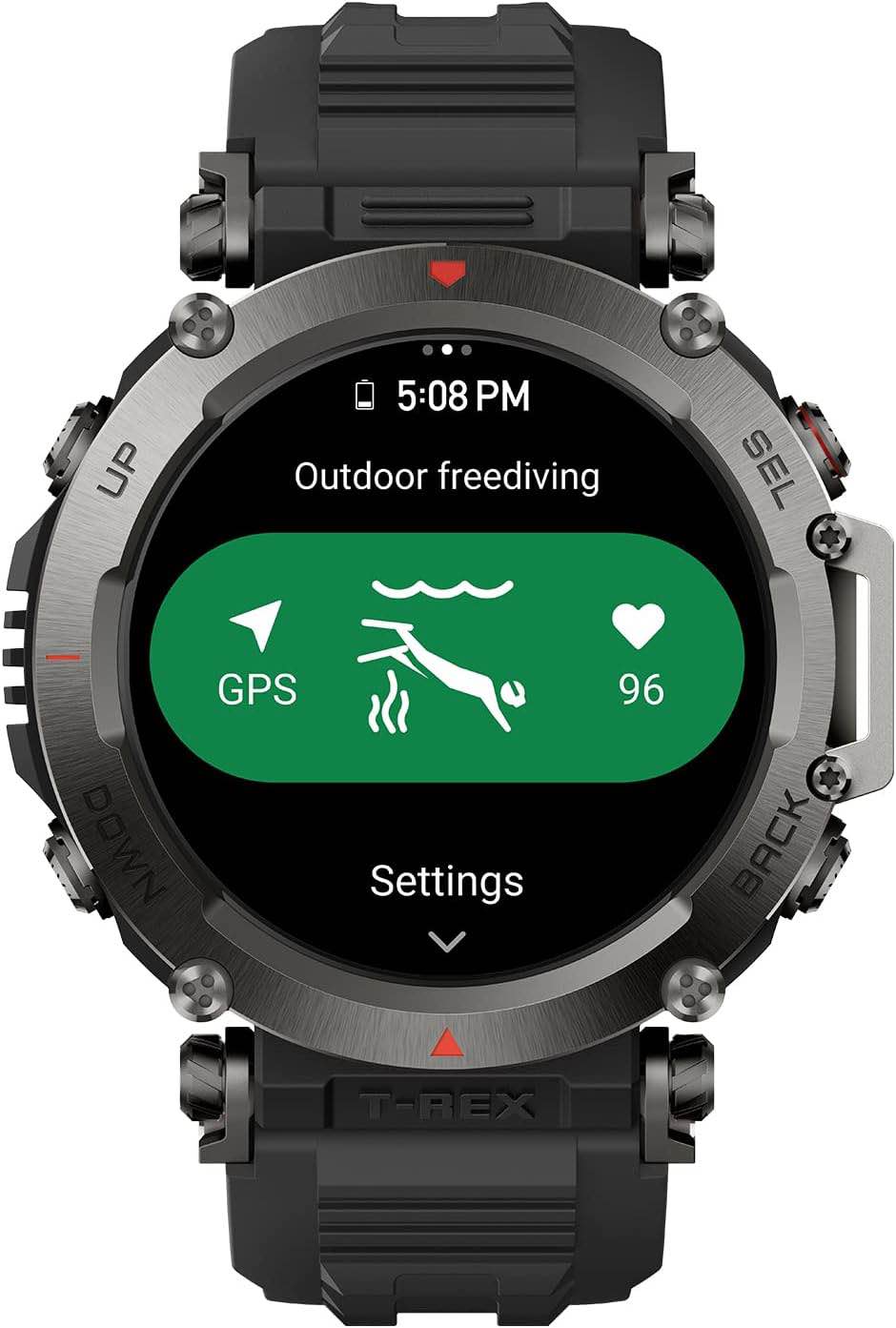 Picture of Amazfit T-Rex Ultra Dual-Band Smart Watch Black