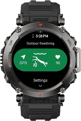 Picture of Amazfit T-Rex Ultra Dual-Band Smart Watch Black