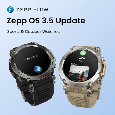 Picture of Amazfit T-Rex Ultra Dual-Band Smart Watch Black