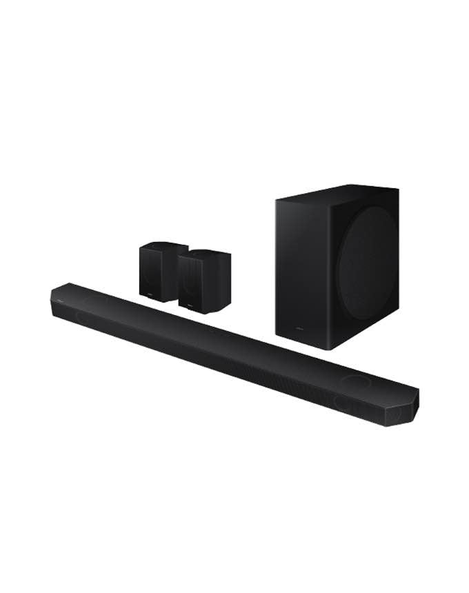 Picture of SAMSUNG HW-Q930B 9.1.4-ch Soundbar Wireless Dolby Atmos Rear Speakers (2022) Black