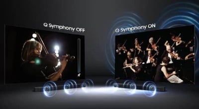 Picture of SAMSUNG HW-Q930B 9.1.4-ch Soundbar Wireless Dolby Atmos Rear Speakers (2022) Black
