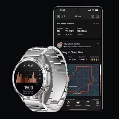 Picture of Haylou Solar 5 Bluetooth Calling Smart Watch Black