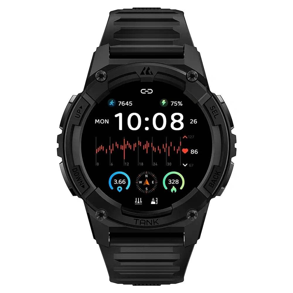 Picture of KOSPET TANK S2 1.32" AMOLED Smart Watch & 5ATM Waterproof 