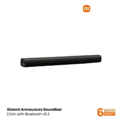 Picture of Xiaomi 2.0ch Soundbar 15W with Bluetooth v5.3 Black