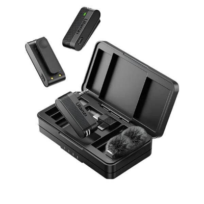 Picture of Ulanzi A100 Wireless Lavalier Microphone Black