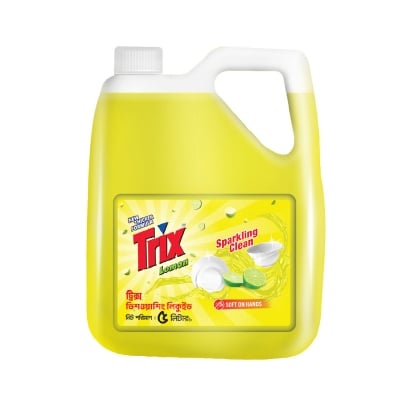 Picture of Trix Dishwashing Liquid Mega Refill Super Saver Pack 5 ltr